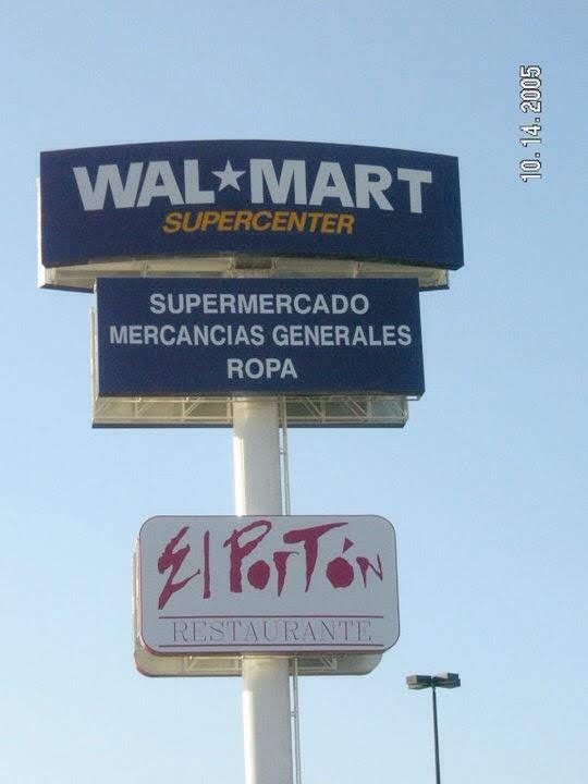 Unipolar de doble gabinete de un supermercado